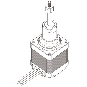 固定軸式直線步進(jìn)電機(jī)-11HY34A