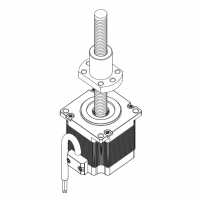 外驅(qū)式滾珠絲桿直線步進(jìn)電機(jī)-57H45MBG