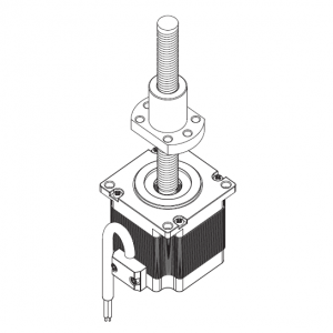 外驅(qū)式滾珠絲桿直線步進(jìn)電機(jī)-57H56MBG