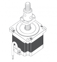 貫通式滾珠絲桿直線步進(jìn)電機(jī)-86H76MBTG